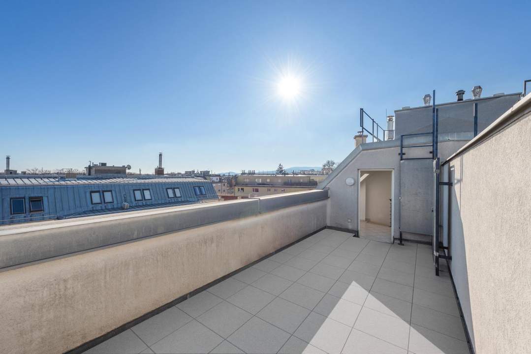Viel Platz auf drei Ebenen, große Dachterrasse mit Weitblick – überzeugender Preis!