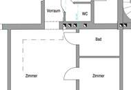 Sanierte Liegenschaft mit Fernwärme! Renovierungsbedürftiger 2-Zimmer-Altbau beim Mittersteig!