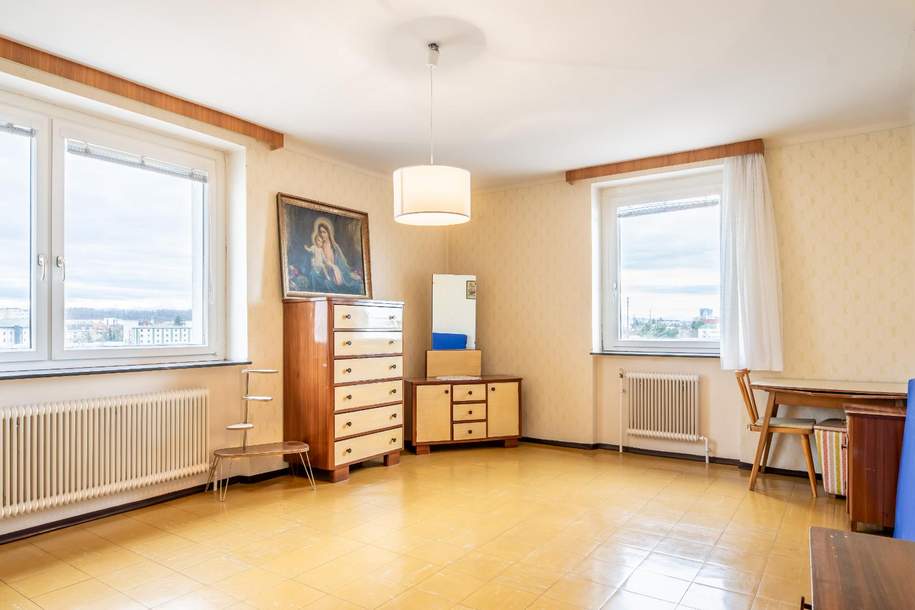 3- Zimmerwohnung mit Alpenblick in Bahnhofsnähe!, Wohnung-kauf, 149.000,€, 4600 Wels(Stadt)