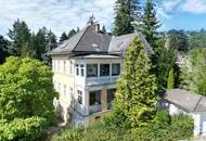 HISTORISCHE WIENERWALDVILLA IN BESTER LAGE MIT ALTBAUFLAIR