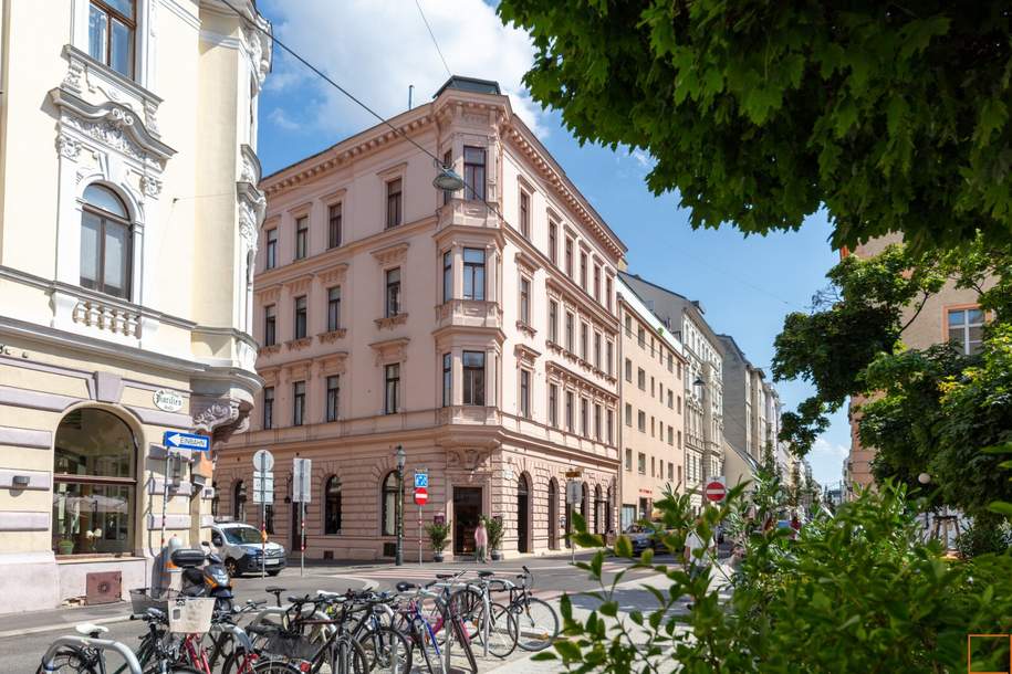 BEL-ETAGE in der Josefstadt: klassische 5 - Zimmer Altbauwohnung mit traumhaften Blick, Wohnung-miete, 3.290,67,€, 1080 Wien 8., Josefstadt