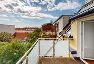 DG-Terrassen-Maisonette Wohnung mit Fernblick in saniertem Altbau | 4 Min. zur U3 Ottakring | 360° Besichtigung