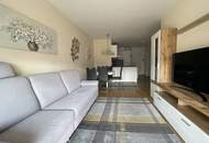 Moderne, möblierte 2-Zimmer-Mietwohnung mit XL-Loggia in Uni-Nähe in Klagenfurt