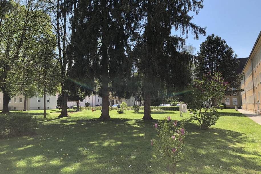 Ankommen und wohlfühlen im Grünen: diese lichtdurchflutete 3-Raum-Wohnung begeistert mit moderner Ausstattung, cleverem Schnitt und perfekter Kombination aus Ruhe und Stadtnähe!, Wohnung-miete, 598,50,€, 4400 Steyr(Stadt)