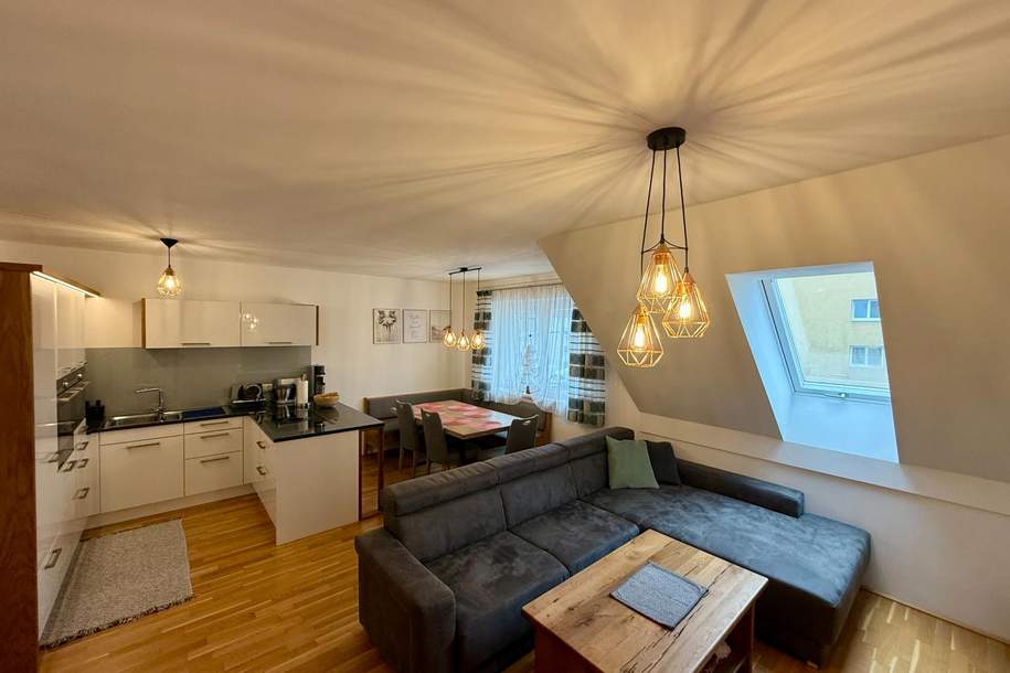 Neubau-Penthouse – Maisonette mit Tiefgaragenplatz, Wohnung-kauf, 519.000,€, 4020 Linz(Stadt)