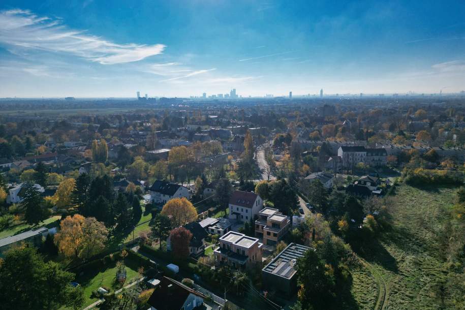 RUHELAGE | 5 Zimmer-Doppelhaus mit Keller | Luftwärmepumpe | Erstbezug nach Errichtung, Haus-kauf, 849.000,€, 1210 Wien 21., Floridsdorf