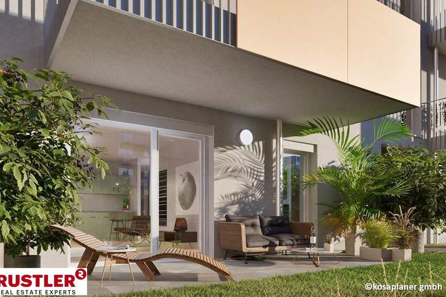 Kompakte 2 Zimmerwohnung mit Garten, Wohnung-kauf, 264.400,€, 2331 Mödling