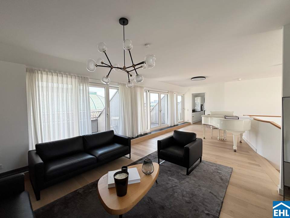 Exklusive Dachgeschoßwohnung mit Blick auf die Wiener Staatsoper!