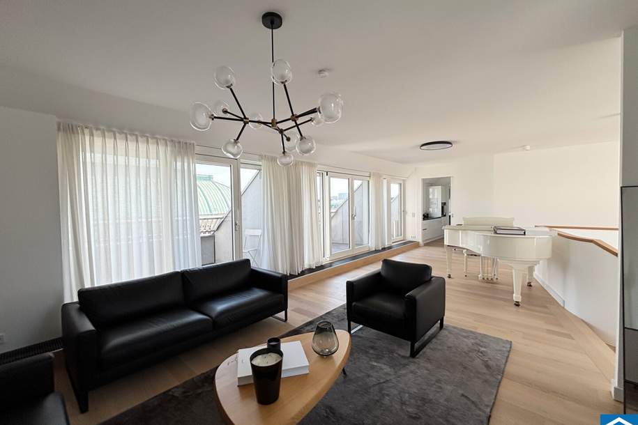 Exklusive Dachgeschoßwohnung mit Blick auf die Wiener Staatsoper!, Wohnung-miete, 5.315,38,€, 1010 Wien 1., Innere Stadt