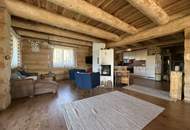 *** Einzigartiges 160 m² Naturstammhaus mit Veranda und Balkon am Alpl – Ruhe, Panoramablick und Ferienvermietungspotenzial ***