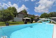 Geräumige Wohnung auf 2 Ebenen mit großem Gartenanteil und Swimmingpool in BERNDORF