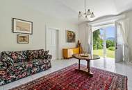 Elegante Villa mit Wörthersee-Blick. Elegant art nouveau villa with a view of Lake Wörthersee.