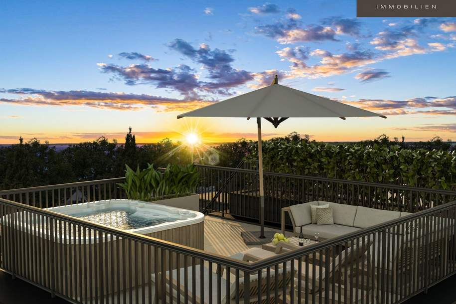 EXKLUSIVES PENTHOUSE | AN DER ALTEN DONAU | LUXUS AUF 5 ZIMMER | 2 BÄDER | DACHTERRASSE, Wohnung-kauf, 1.499.000,€, 1220 Wien 22., Donaustadt
