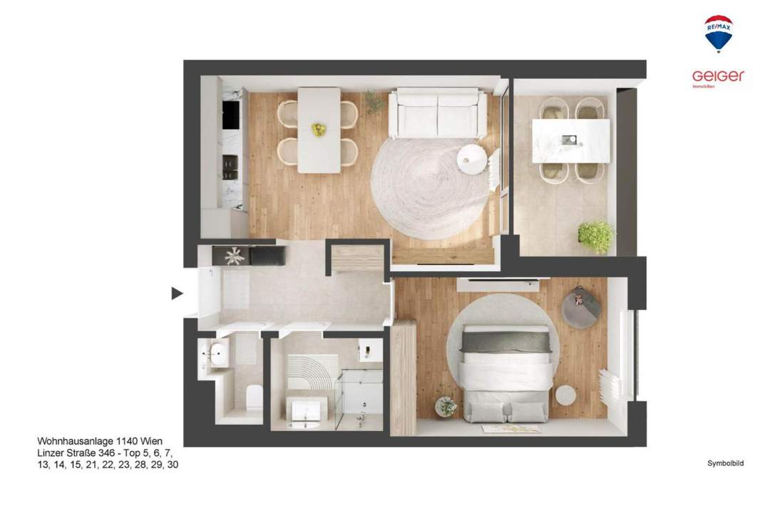 Neubau Erstbezug 1140 | 2 Zimmer | Loggia | PROVISIONSFREI