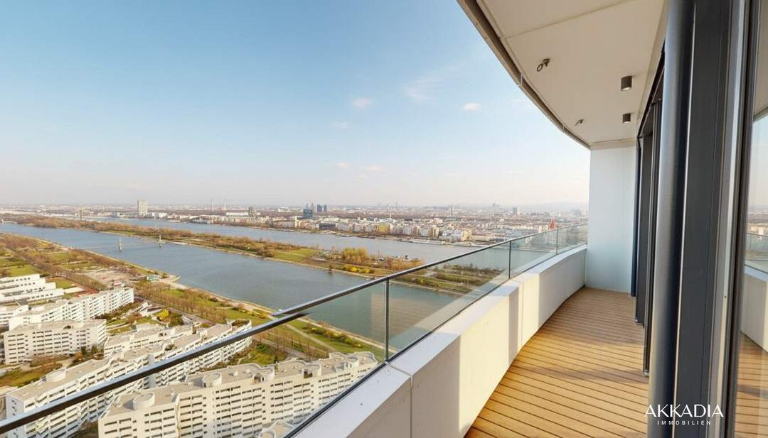 Danube Flats I Exklusives Wohnen über den Dächern Wiens