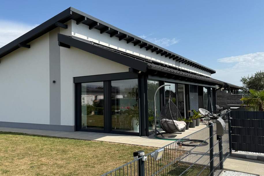Neuwertige Doppelhaushälfte in ruhiger Ortsrandlage, Haus-kauf, 449.000,€, 7532 Oberwart