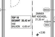 1230 Wien Neubau/Erstbezug | Top 10 | 1-Zimmer + Loggia/Balkon | Anlegerpreis € 200.917 netto