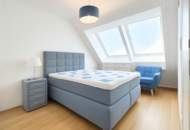 Traumhafte und voll möblierte Dachgeschosswohnung ERSTBEZUG! in Aspern