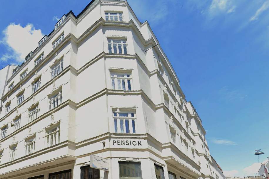 Helle 4-Zimmer-Wohnung mit tollem Ausblick im 8. Bezirk - geeignet für eine WG!, Wohnung-miete, 1.599,00,€, 1080 Wien 8., Josefstadt