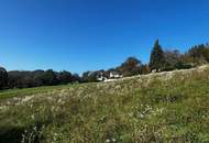 WOHNTRÄUME! 2 sonnig und ruhig gelegene Bauparzellen auf leichtem Südhang im schönen Köttmannsdorf