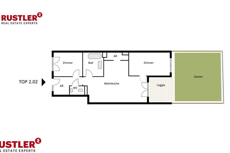 3 Zimmer Neubauprojekt/ modernes Wohnen beim Prater/Provisionsfrei!, Wohnung-kauf, 649.000,€, 1020 Wien 2., Leopoldstadt
