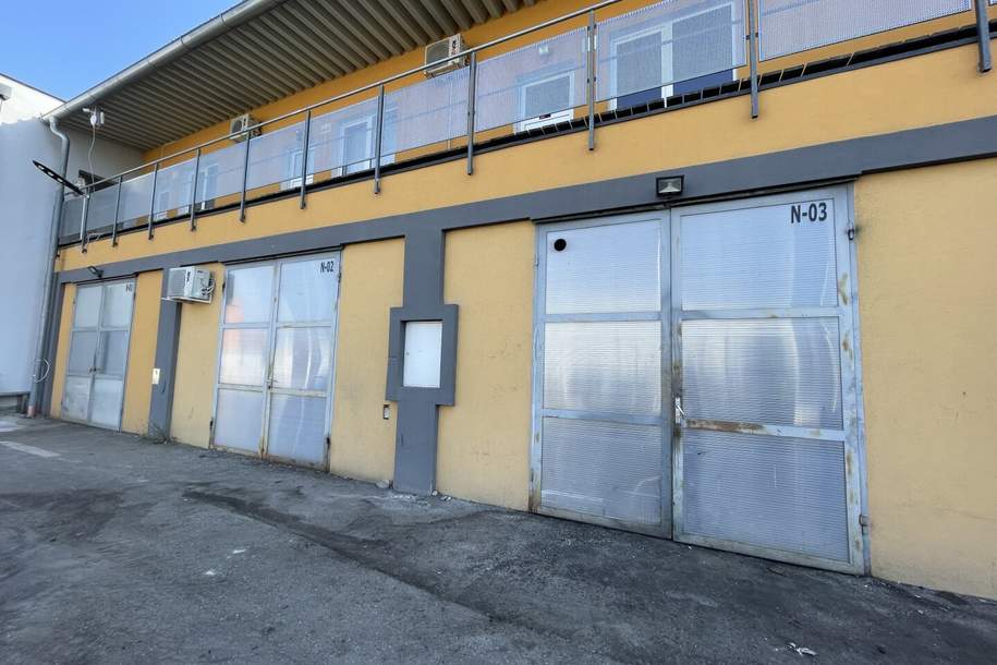 PROVISIONSFREI!!! Große Halle, Werkstatt, Lager 40m² mit Hebebühne N3, Gewerbeobjekt-miete, 422,00,€, 2601 Wiener Neustadt(Land)