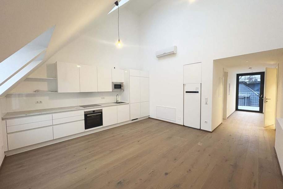 Klimatisierter Erstbezug - Moderne 2 Zimmer Balkonwohnung - Nähe Augarten, Wohnung-miete, 1.249,00,€, 1200 Wien 20., Brigittenau