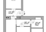 Erstbezug nach Sanierung – helle 3-Zimmer Wohnung mit neuer Küche in Baden