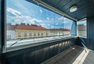 TOPMIKROLAGE! Sonnige DACHWOHNUNG mit traumhafter Loggia, FERNBLICK und PRIVATSPHÄRE!