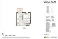 Wohlfühlen leicht gemacht: 2 Zimmer mit Balkon - Viola Park – Ihre Wohlfühloase am Laaer Berg