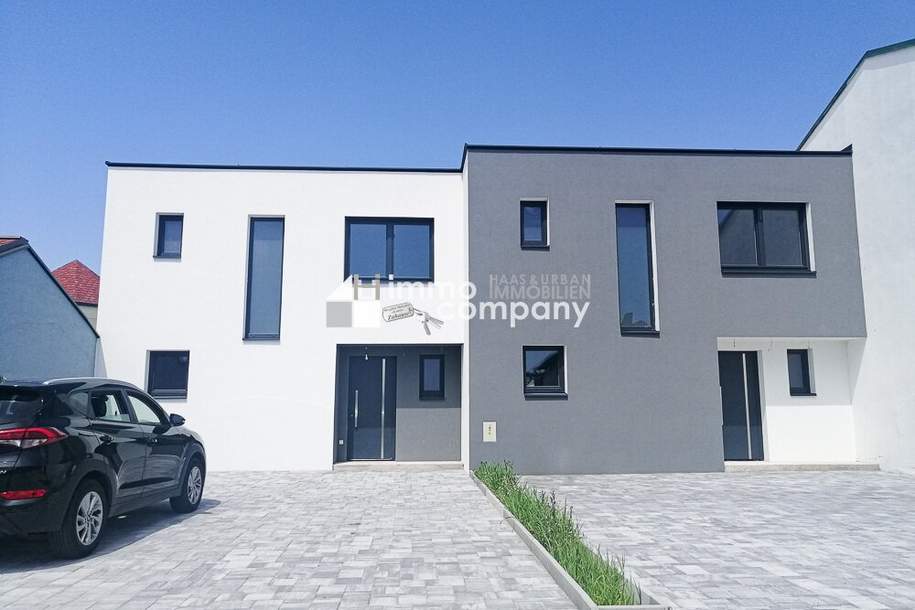 Erstbezug - Exklusive Doppelhaushälfte in Hof am Leithagebirge!, Haus-kauf, 369.000,€, 2451 Bruck an der Leitha