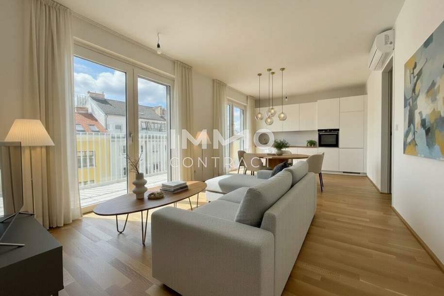 Wohlfühlen in perfekt geschnittener 3-Zimmer-Balkonwohnung – BEIM DONAUUFER, Wohnung-kauf, 259.500,€, 1210 Wien 22., Donaustadt