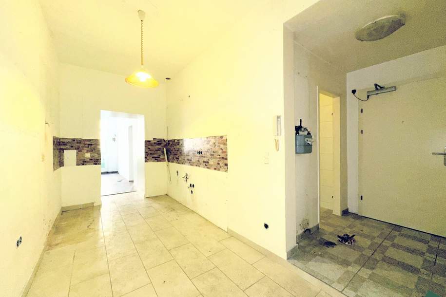 Anlegerobjekt nahe Augarten – 3-Zimmer-Altbau mit Entwicklungspotenzial, Wohnung-kauf, 199.000,€, 1200 Wien 20., Brigittenau
