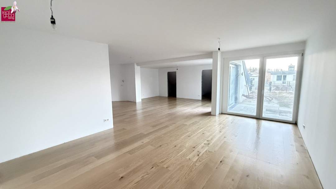 Exklusive Gartenwohnung in Hietzing – 158 m² Neubau mit 48 m² Terrasse &amp; 65 m² Eigengarten