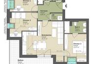 exklusive 4 Zimmer-Terrassenwohnung in Toplage