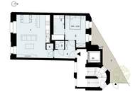 Hochwertig sanierte Altbauwohnung mit Freiflächen