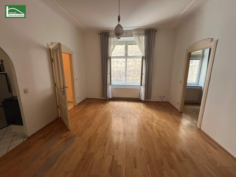 PROVISONSFREI BIS ENDE AUGUST!! BEI DER ECKE NEUBAUGASSE! LEISTBARE GEBRAUCHTE WOHNUNG IN HOFRUHELAGE! SCHÖNES ALTBAUHAUS! SEHR ZENTRAL! Für Eigennutzer aber auch Anleger - JETZT ANFRAGEN