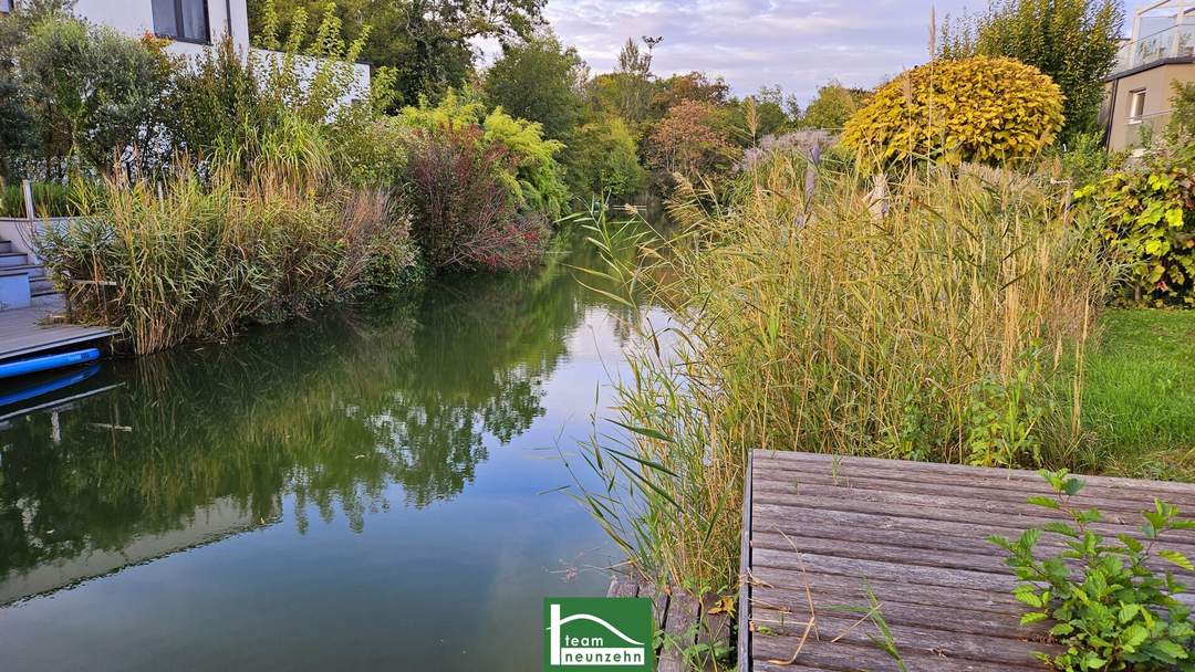 Wertanlage und Wohnen am See; Natur PUR, Einzigartiges Objekt am Schwimmteich, Tennisplatz inklusive!