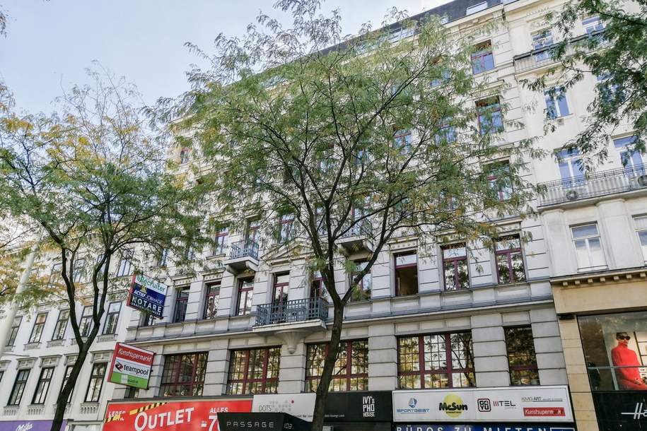 DPC | Exklusive Bürofläche auf Mariahilferstrasse, Gewerbeobjekt-miete, 2.211,84,€, 1060 Wien 6., Mariahilf