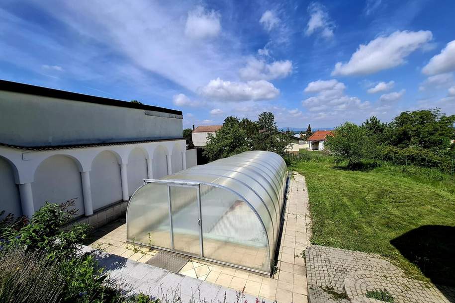 Super Liegenschaft: 6 Zimmer, Pool, Wintergarten und Garage – Ihr neues Zuhause!, Haus-kauf, 525.000,€, 7053 Eisenstadt-Umgebung
