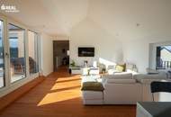 Raum für Leben &amp; Leichtigkeit – großzügige 5 Zimmer-Maisonette mit Sonnenterrassen und unverbaubarem Grünblick