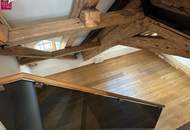 4-Zimmer-Dachgeschoßwohnung mit Galerie &amp; Terrasse in unmittelbarer Nähe zum Karmelitermarkt