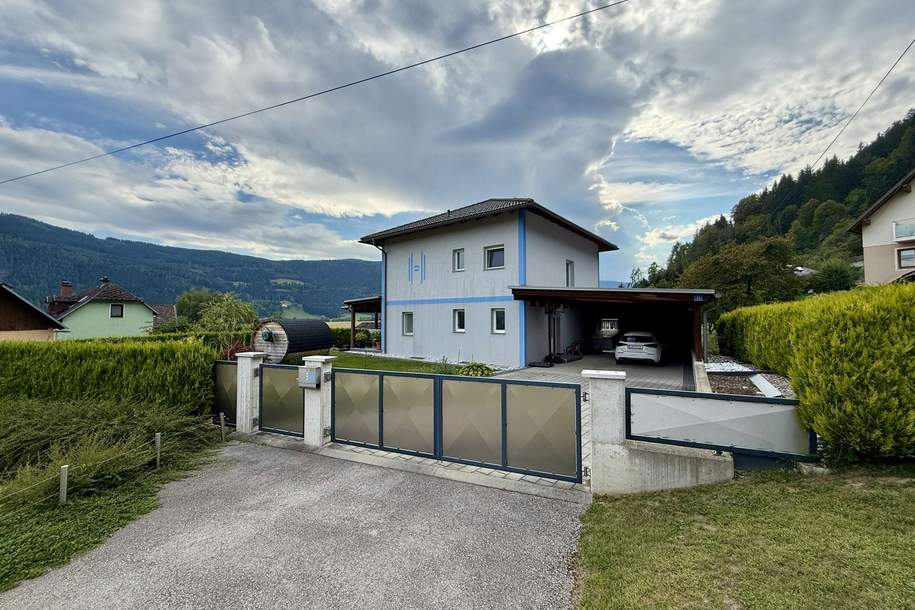 Wohnen nahe Friesach – Traumhaus mit 132 m², Garten, Outdoor-Sauna und hochwertiger Ausstattung, Haus-kauf, 499.990,€, 9360 Sankt Veit an der Glan