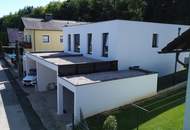 Neu gebaute Doppelhaushälfte mit großem 3fachcarport in beliebter Siedlung