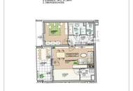 Ideale Hofruhelage! Neuwertige 2 Zimmer Wohnung mit großer Loggia!
