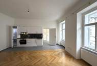 Kleine Wohnung mit Blick in den Innenhof // Tiny Apartment with view in the inner court yard //