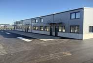 Neubau Gewerbehalle Teesdorf B17 - 154 bis 399 m2 - Fussbodenheizung - sofort beziehbar