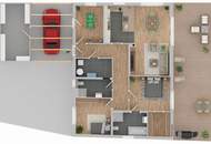 Bezugsfertiger, moderner Bungalow mit Burgblick