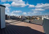Klimatisierte Dachgeschosswohnung mit großzügiger Dachterrasse | LUFT-WÄRME-PUMPE