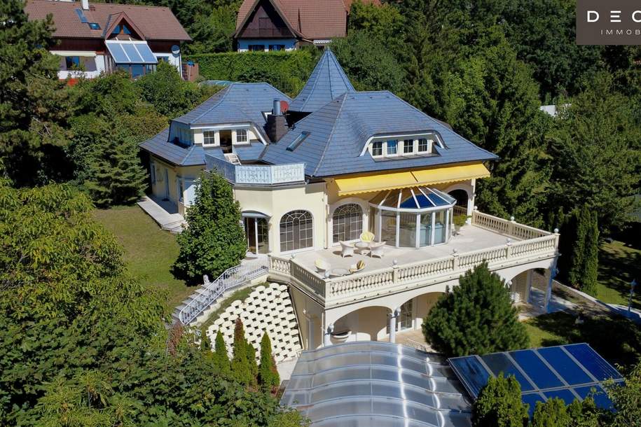 VILLA DER EXTRAKLASSE | BESTLAGE IM GRÜNEN MIT WEITBLICK, Haus-kauf, 1.999.000,€, 2372 Mödling